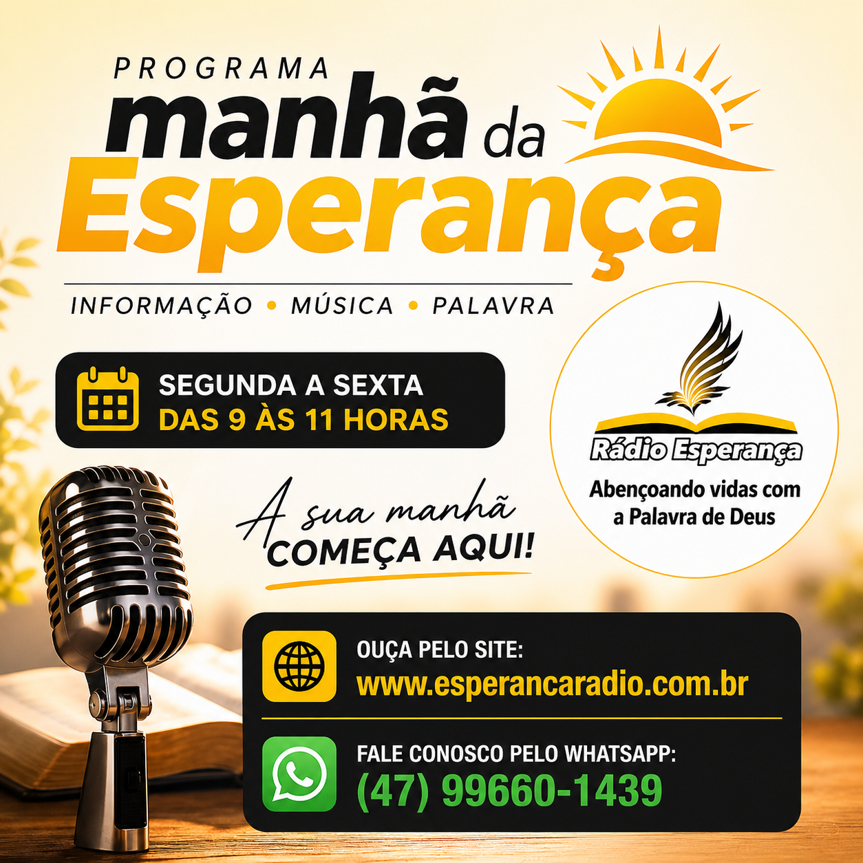 Programa Manhã da Esperança