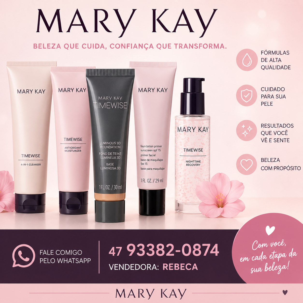 Rebeca Vendedora Mary Kay